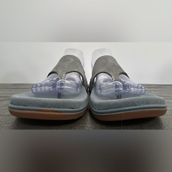 L.L.Bean Go Anywhere Flip-Flop Sandal, Gray, Women’s Size 8 - Picture 8 of 11